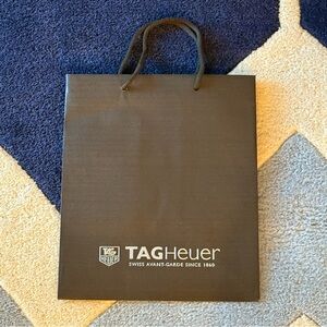 TAG Heuer Logo Vintage Brown Shopping Bag